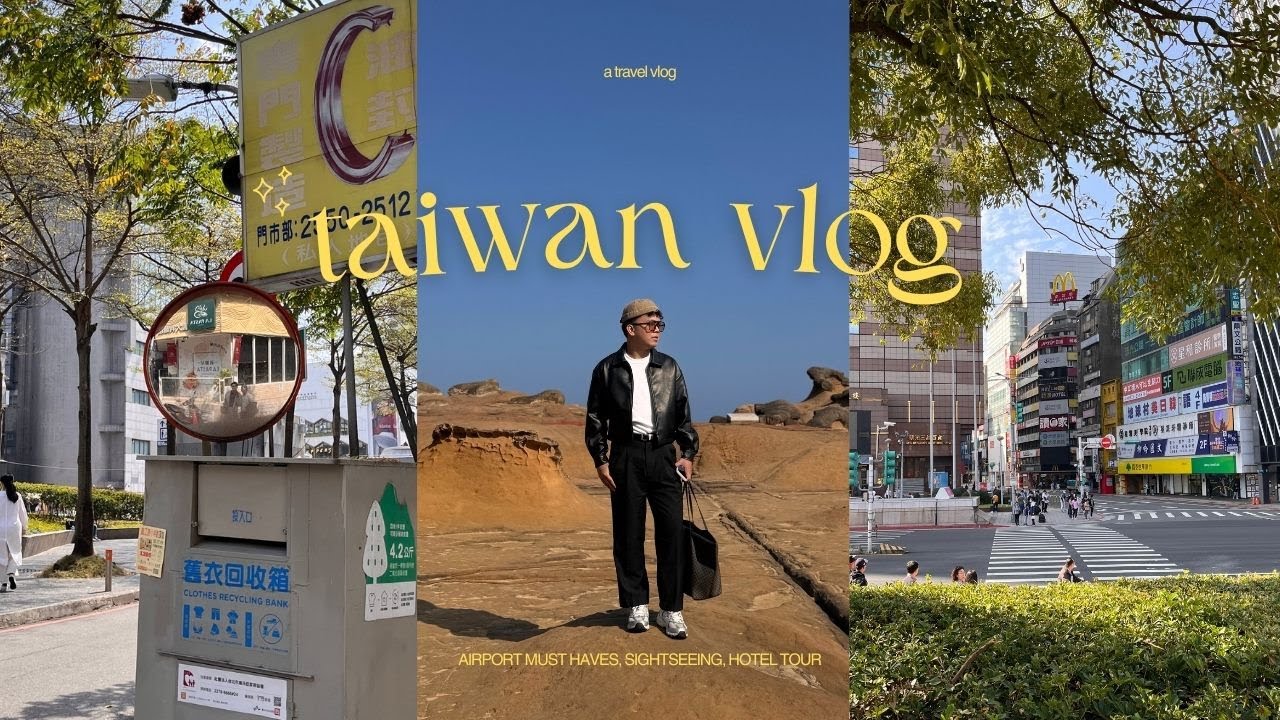 taiwan vlog 🇹🇼 flying with starlux airlines, hotel near taipei station, recommended day tour 🥟