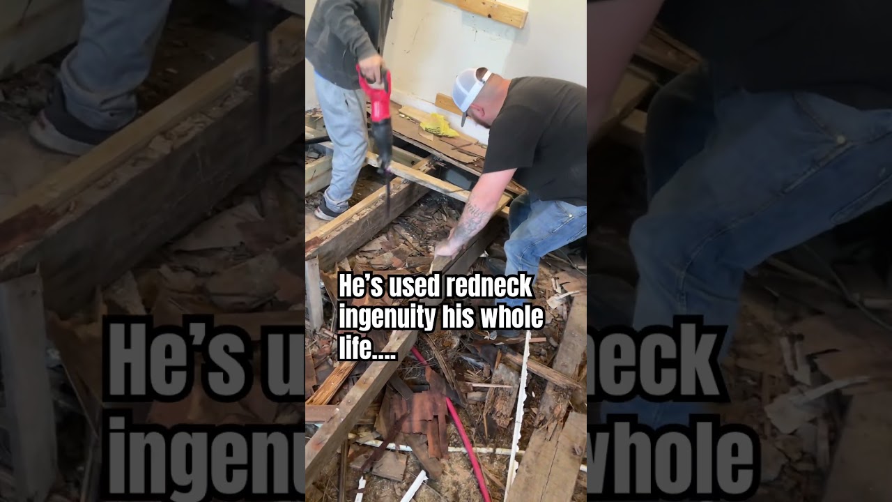 If he grabs a 2x4… just let him cook.