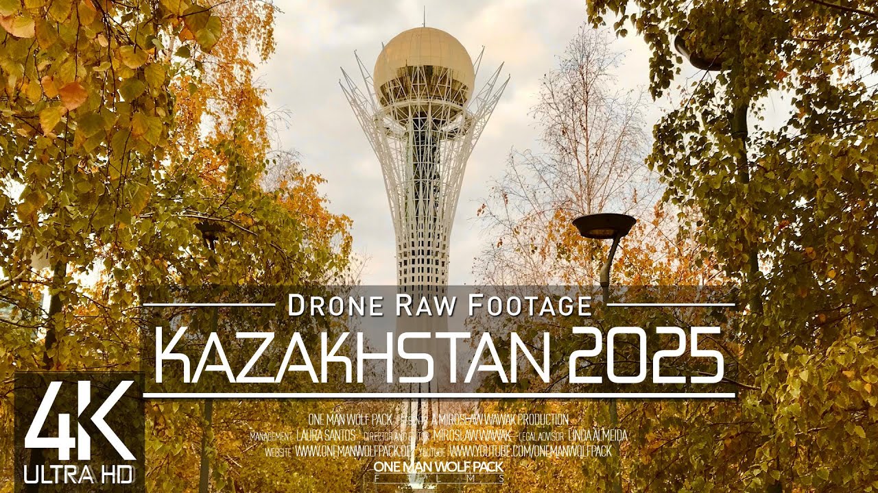 【4K】🇰🇿 Drone RAW Footage 🔥 This is KAZAKHSTAN 2025 🔥 Almaty 🔥 Astana & More 🔥 UltraHD Stock Video