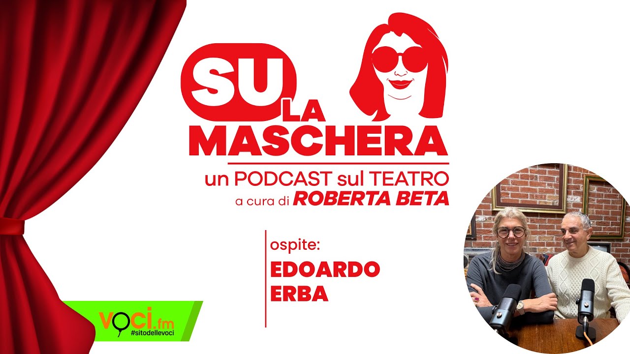 EDOARDO ERBA ai microfoni di SU LA MASCHERA