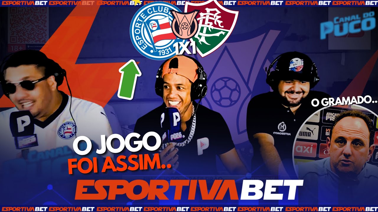 ARBITRAGEM RUIM, RECLAMAÇÃO DE CENI. EMPATE FOI LUCRO? DEFICIÊNCIAS DO BAHIA APARECERAM...