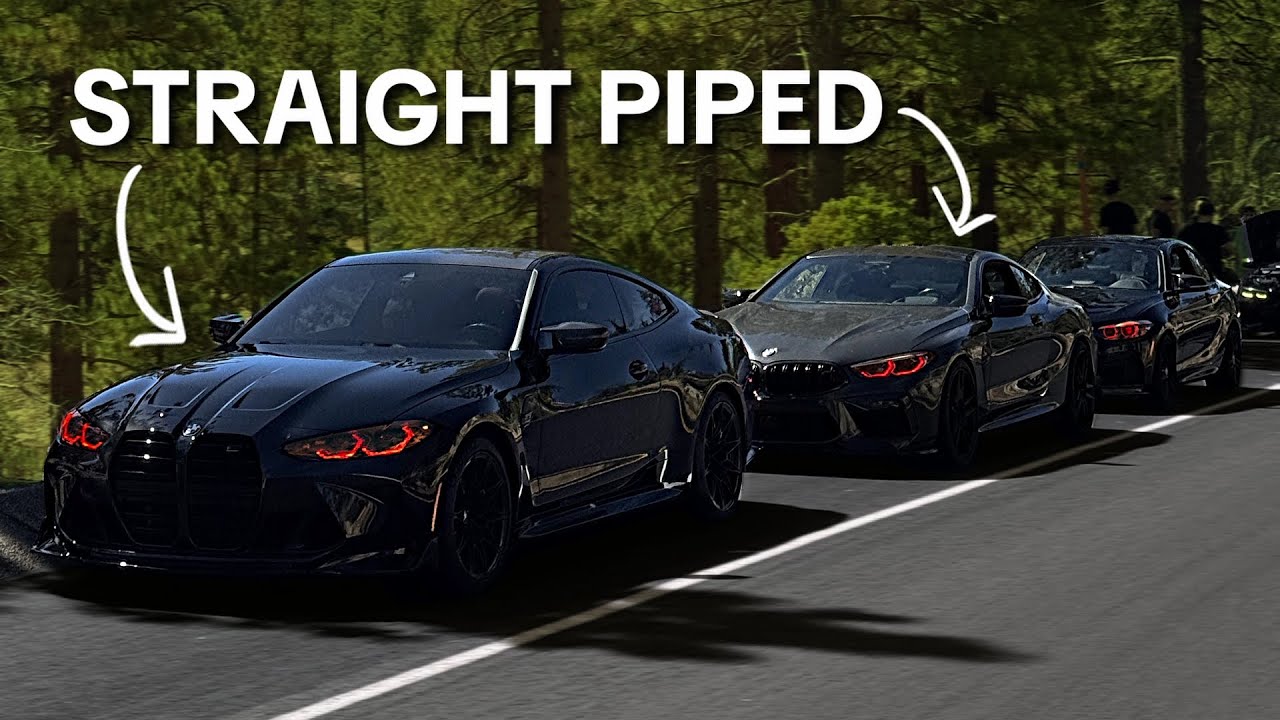 BMW M8 + M4 Terrorizing Canyons (POV Drive)