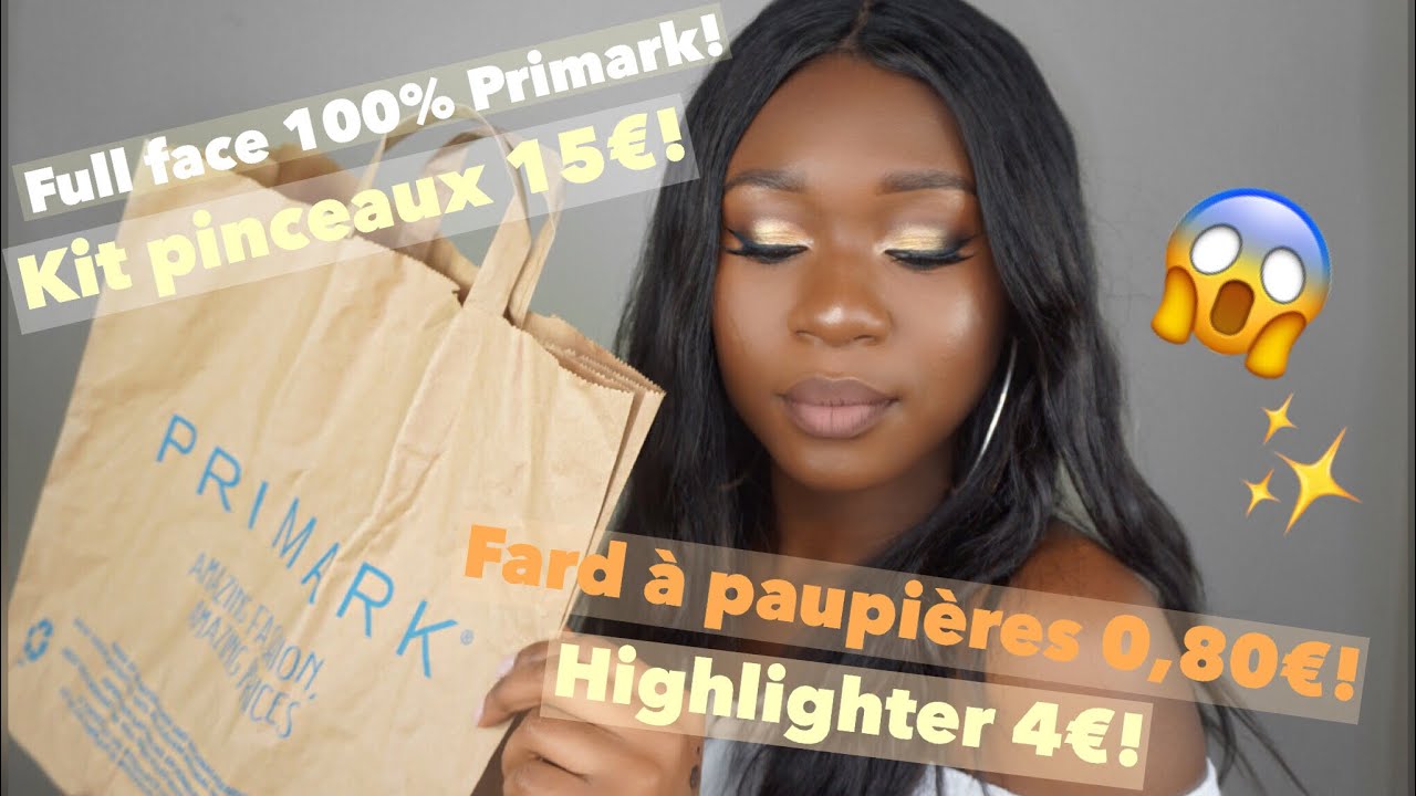 JE TESTE LE MAQUILLAGE PRIMARK | FULL FACE 100% PRIMARK