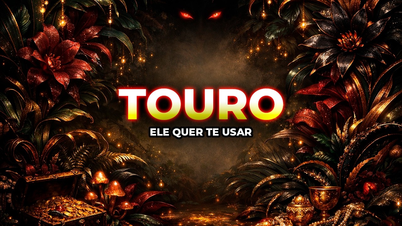 TOURO ♉ ELE VAI SE APROXIMAR S&Oacute; POR CAUSA DO SEU DINHEIRO