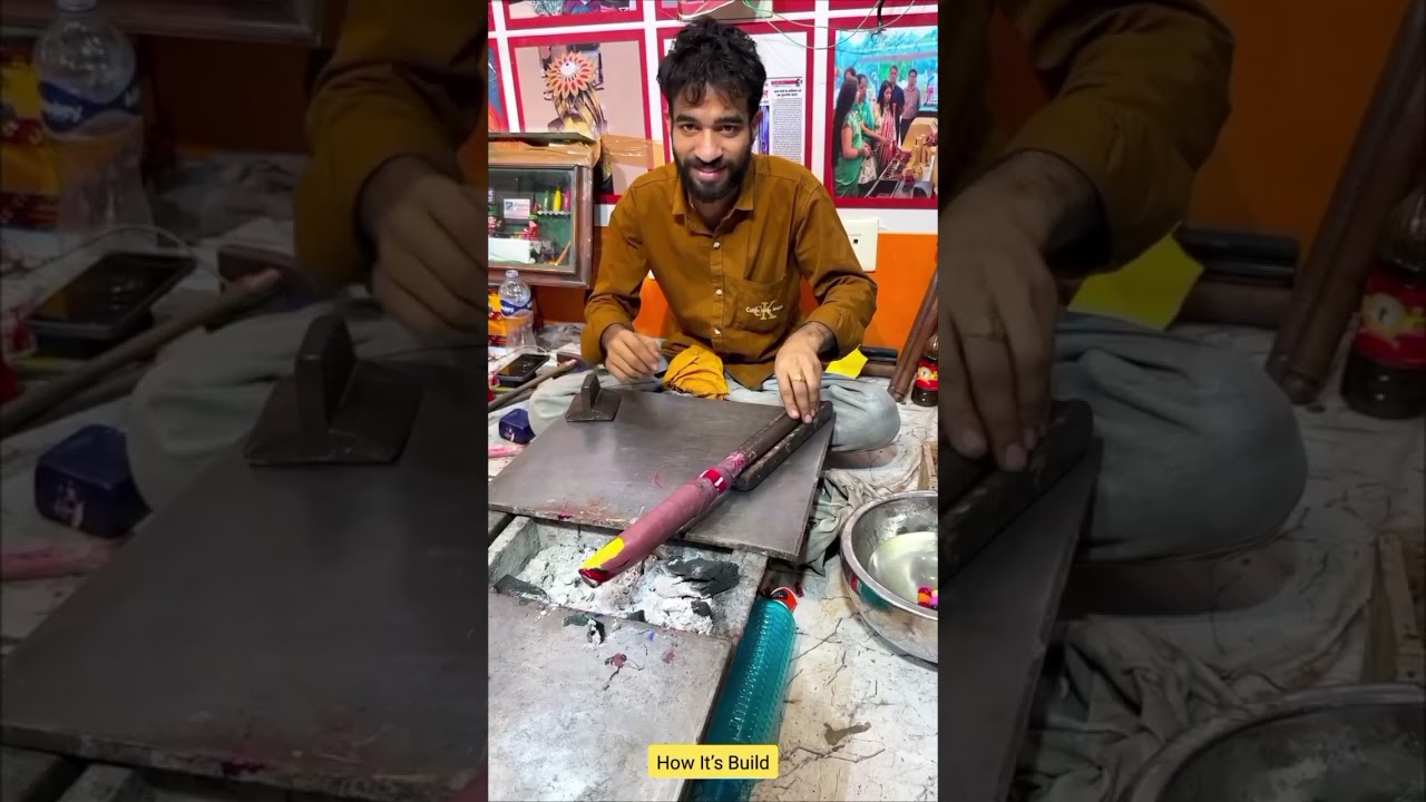 How beautiful Bangles are made!! #howitsmade #howitsbuilt