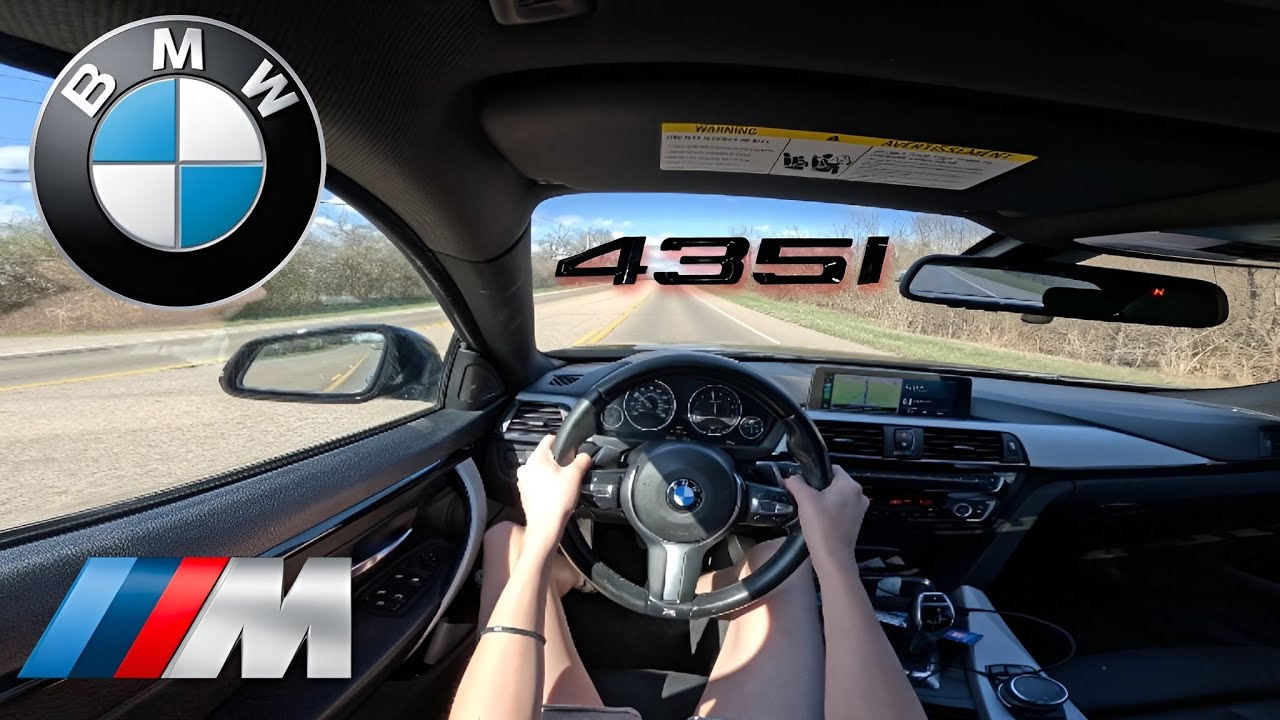BMW 435i M-Sport *LOUD* Downshifts + Accelerations | 4K POV