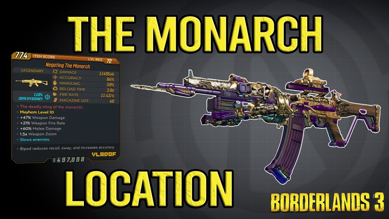 Borderlands 3 | The Monarch Location (NO DLC)