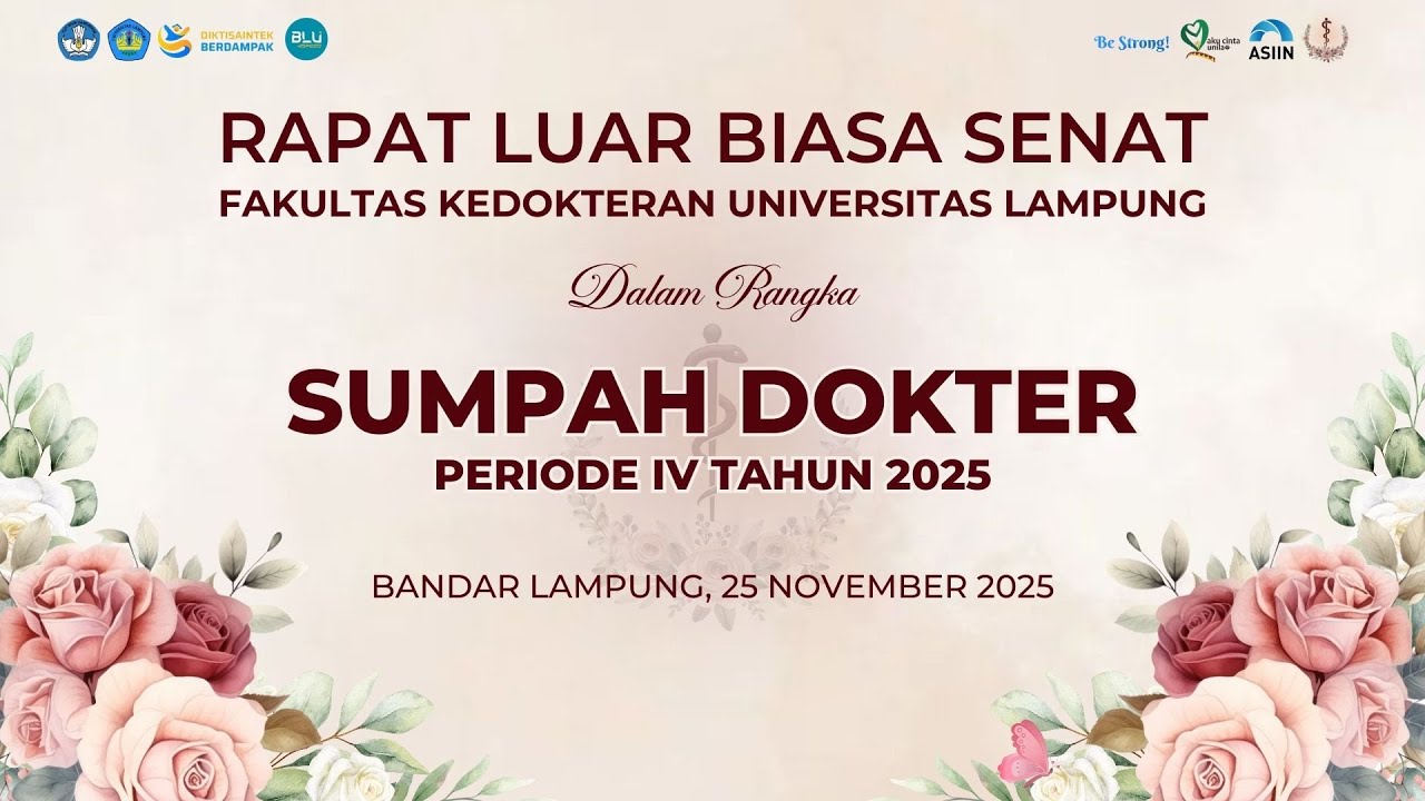 Sumpah Dokter  Periode IV tahun 2025
