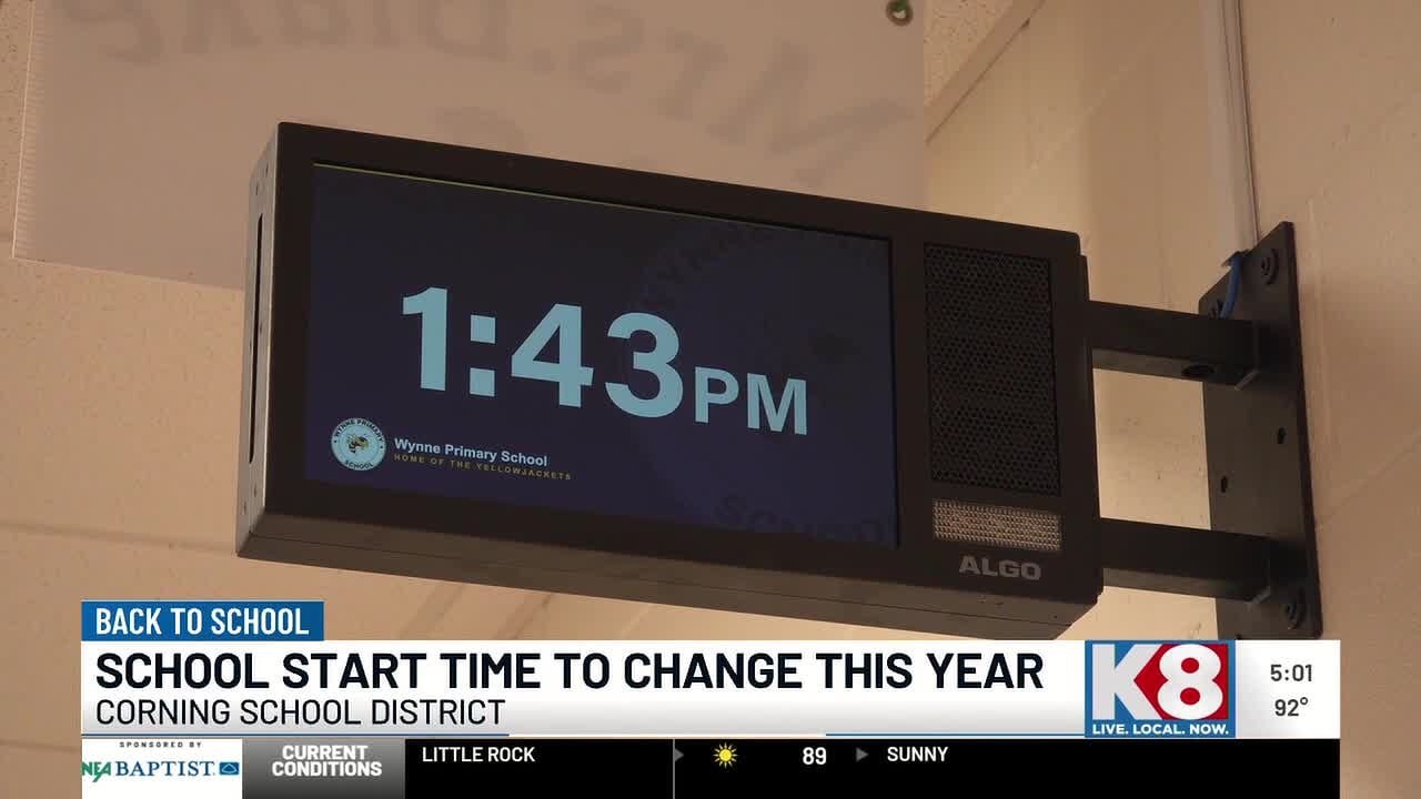 Corning School District to launch late-start Mondays for 2026 school year