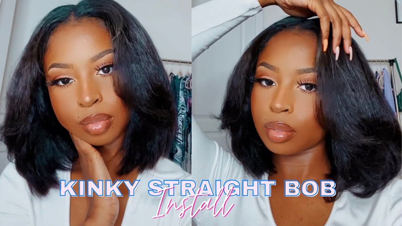 😍🤯 САМЫЙ НАТУРАЛЬНЫЙ КУДРЯВЫЙ ПРЯМОЙ БОБ С U-ПРОЦЕССОМ || Luvme Hair