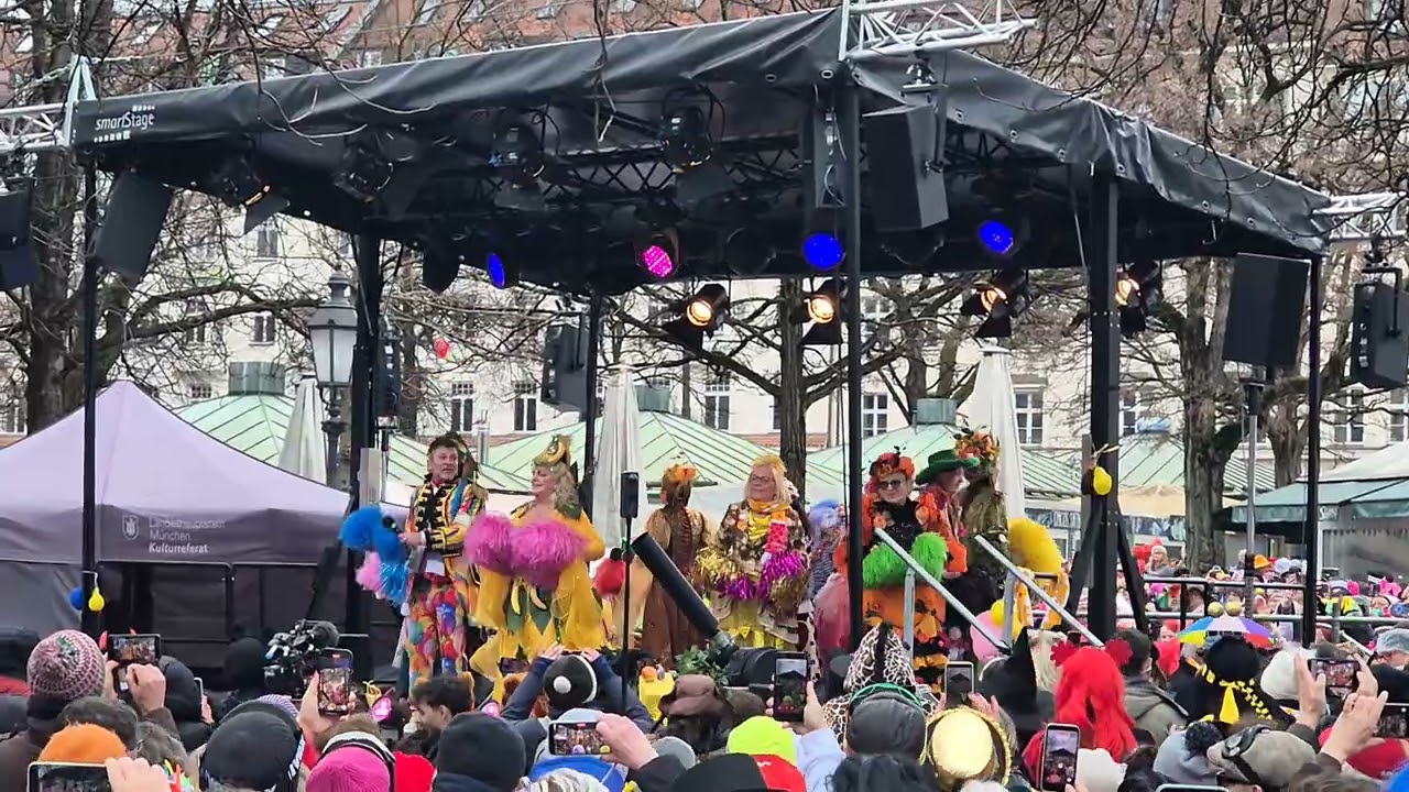 Viktualienmarkt Tanz der Marktweiber 