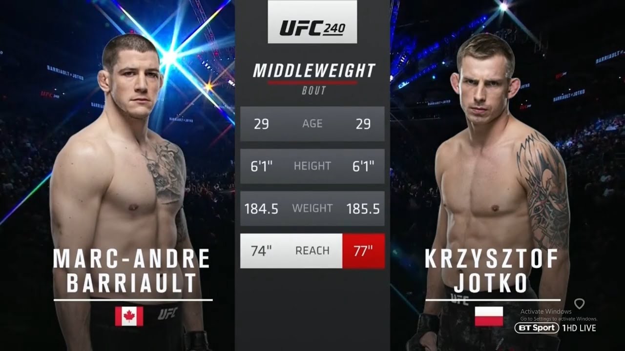 Mark Andre Barriault vs Jotko Krzysztof