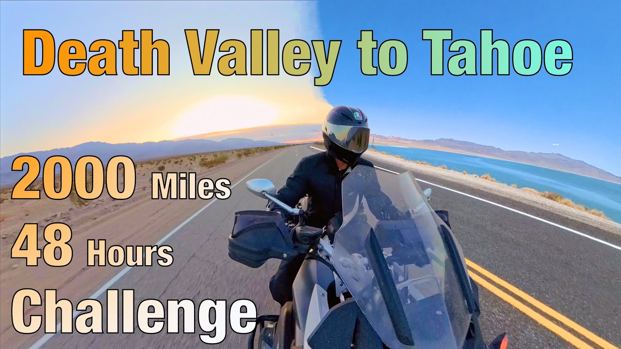 Iron Butt 2,000 Miles Challenge - Motorcycle Touring On BMW R1250 GS
