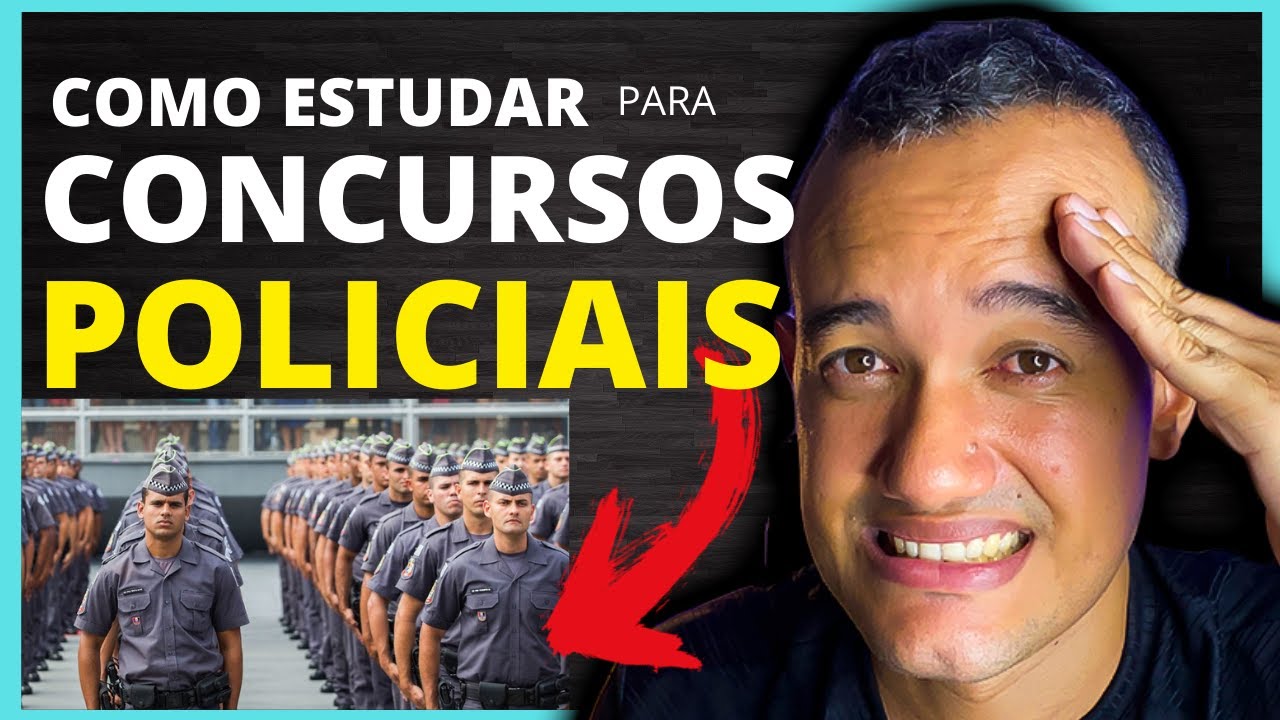 Como estudar para concursos policiais? CONCURSO PM, Andremissio Queiroz