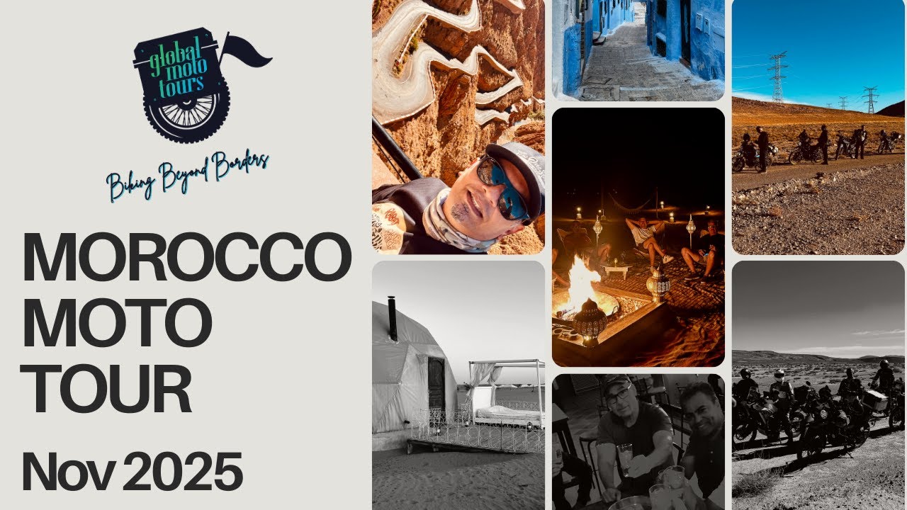 Exploring Morocco on a motorcycle