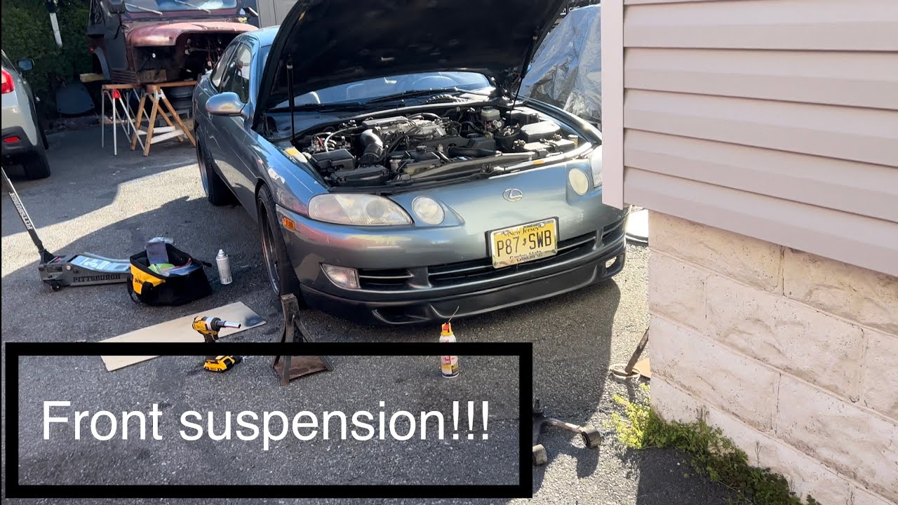 How to replace front suspension on a Lexus SC400 / SC300 (well kinda)