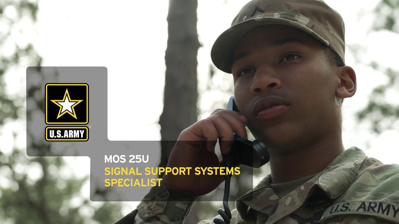 25U - Signal Support Systems Specialist