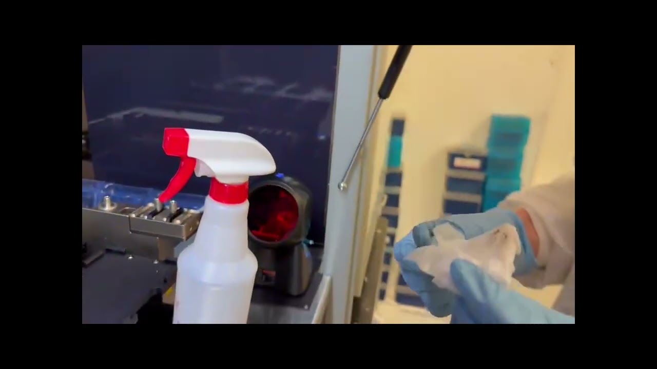 Robot cleaning protocol
