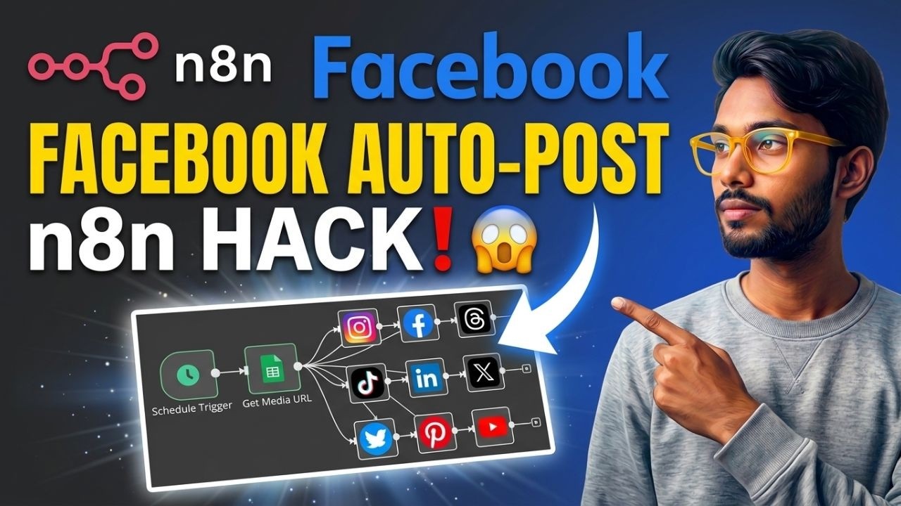 Automate Facebook Image Posts with n8n & Graph API  Step‑by‑Step Tutorial