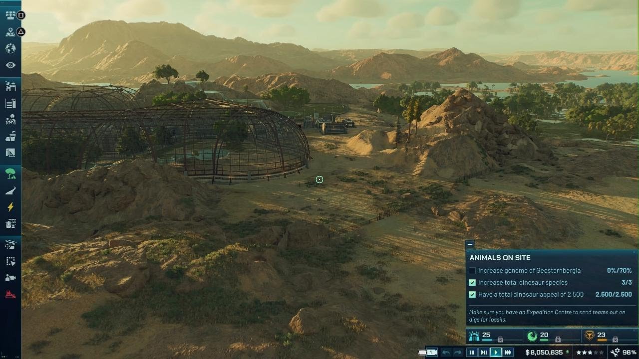 Jurassic World Evolution 3 dip kennel