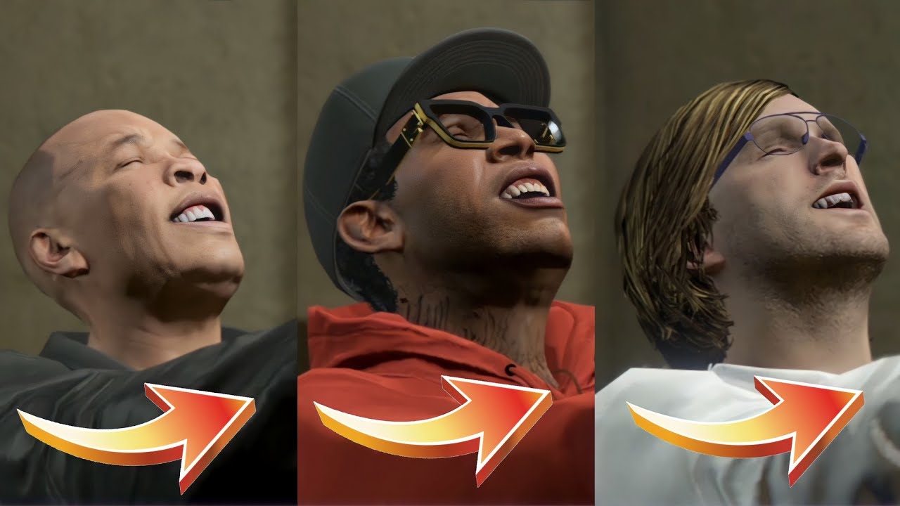 Every GTA Online Character Laughs Hysterically