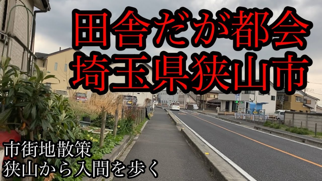 14万都市、田舎だが都会な狭山市！その繁華街を散策します【埼玉県狭山市から入間市へ】