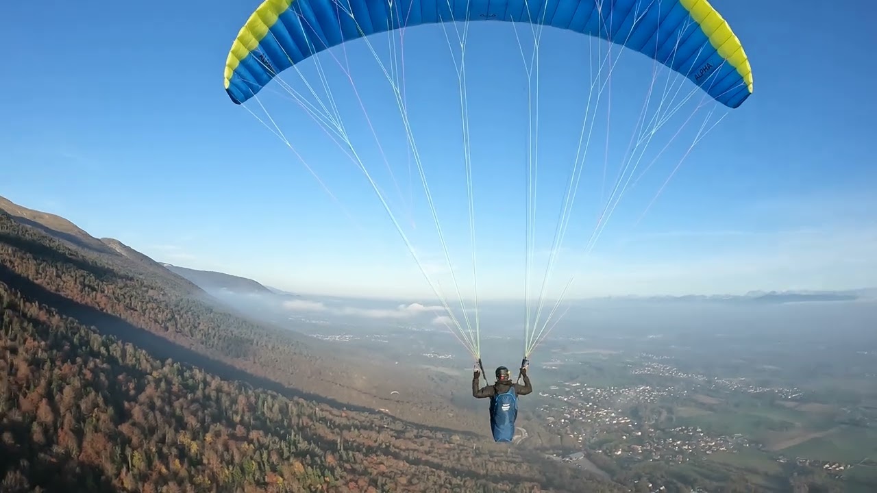 Paragliding Crozet: Les Deux Potes - November 10, 2024