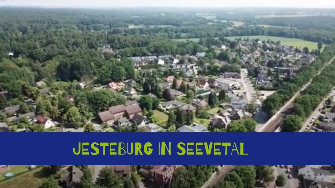 Jesteburg in der Nordheide - Tolle Übersicht aus der Luft - Branchenbuch-seevetal.de