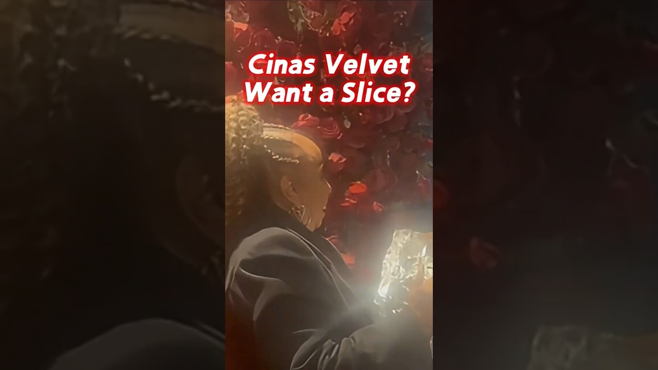 Fun Day Friday. This chef wants my cake at their restaurant.Want a slice? #CinasVelvet