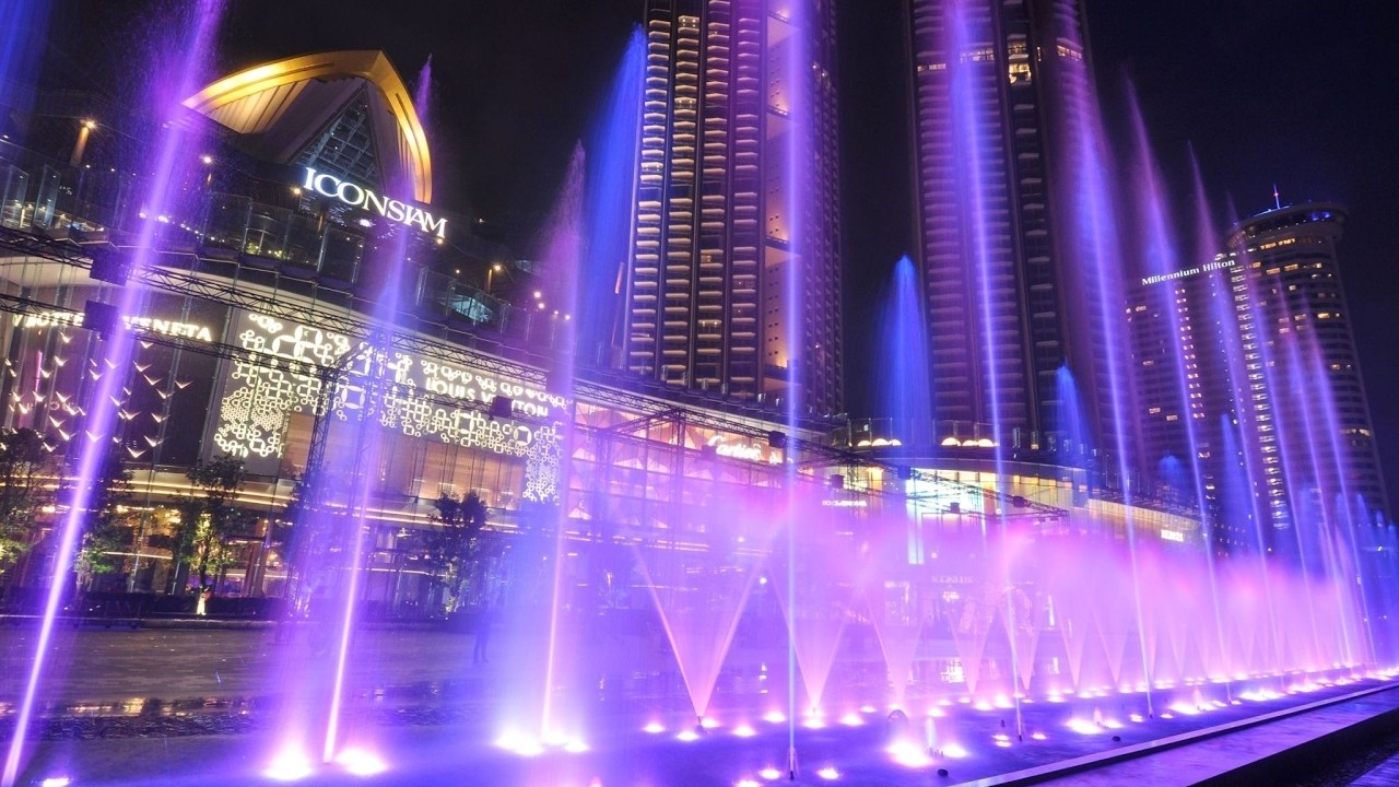 Spectacular Light & Water Show at ICONSIAM 🇹🇭 | A Must-See Experience