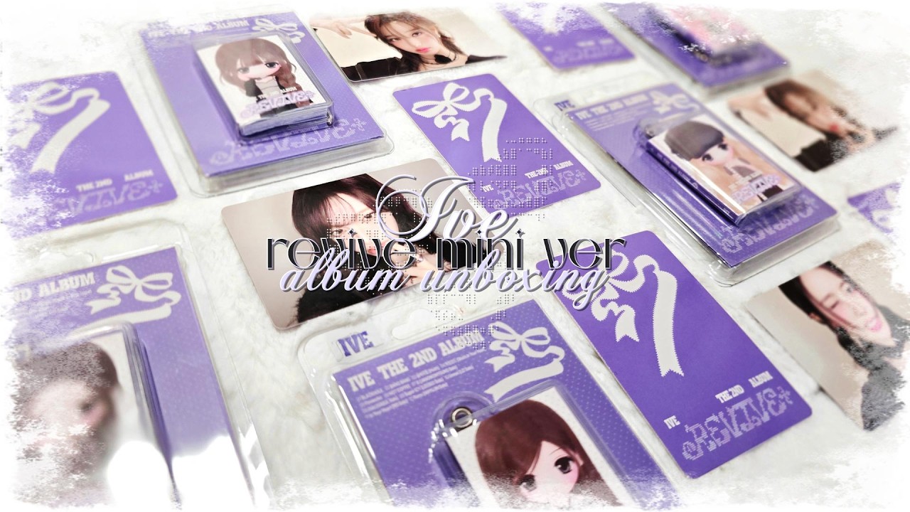 [DIVE LOG] IVE REVIVE+ MINI MINI VER. ALBUM UNBOXING 