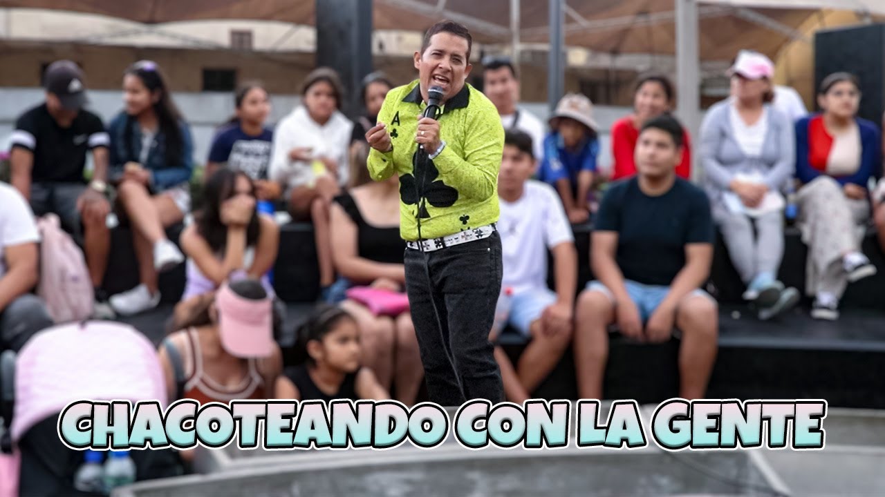 Chacoteando con la gente de la Chabuca 🤣 || C&oacute;mico Petete