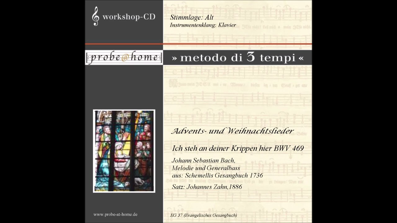 Ich steh an deiner Krippen hier BWV 469-Bach-Zahn-EG 37 - Alto - Alt - T3
