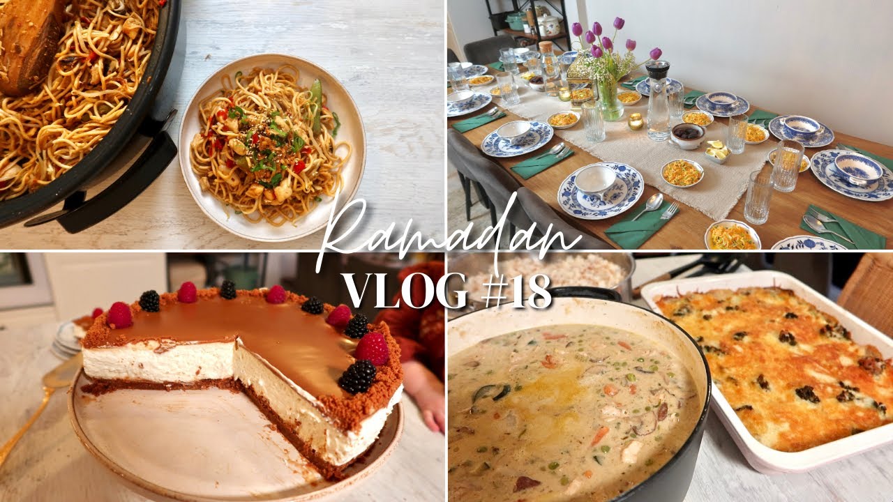Kochen für 15 Personen | Das habe ich die letzten Tage im Ramadan gekocht | Ramadan Vlog #18