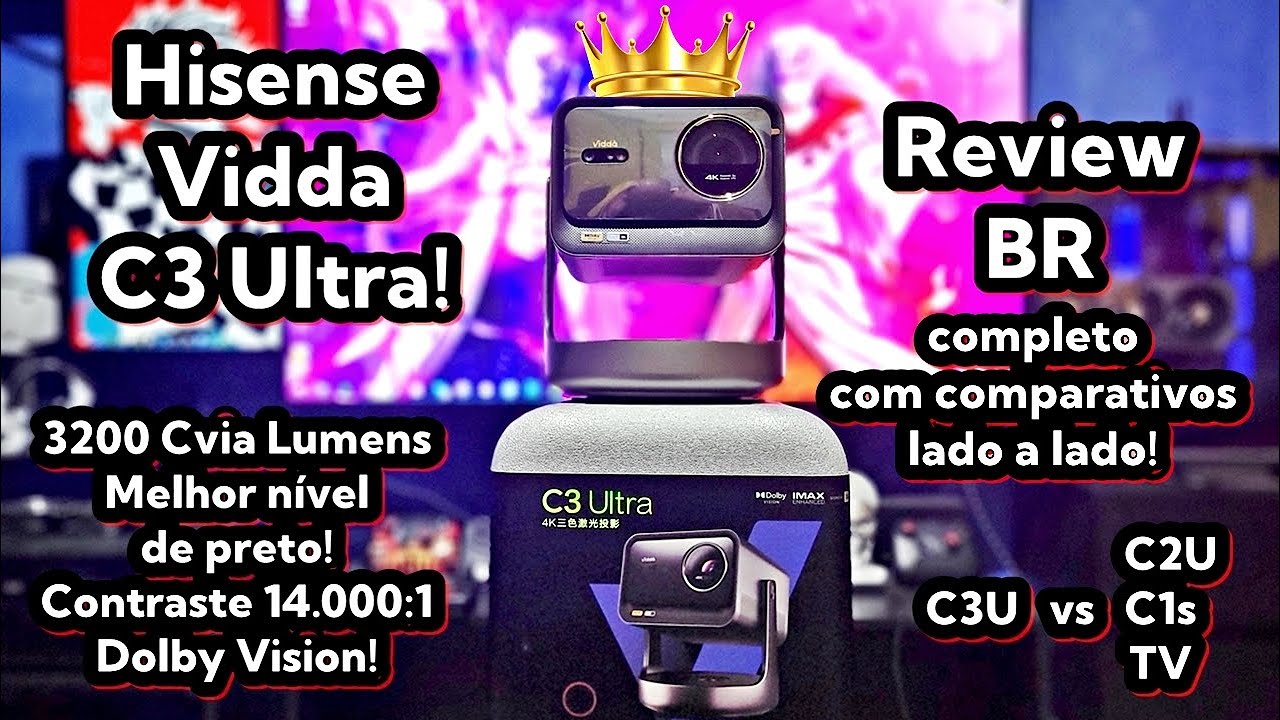 Hisense Vidda C3 Ultra Review - O melhor CxB pro 4k! Porque a Hisense esconde ele do mundo?
