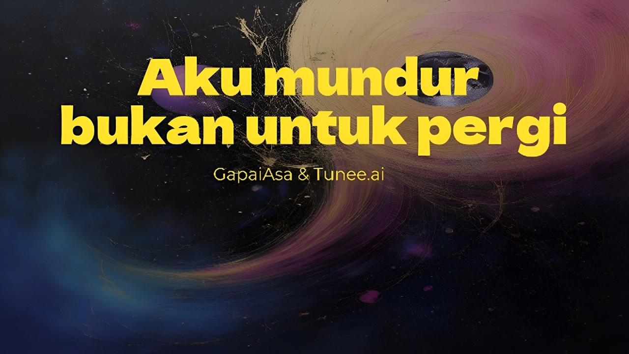 Aku mundur bukan untuk pergi | GapaiAsa & Tunee AI – Subscribe, Like & Share for More Vibes