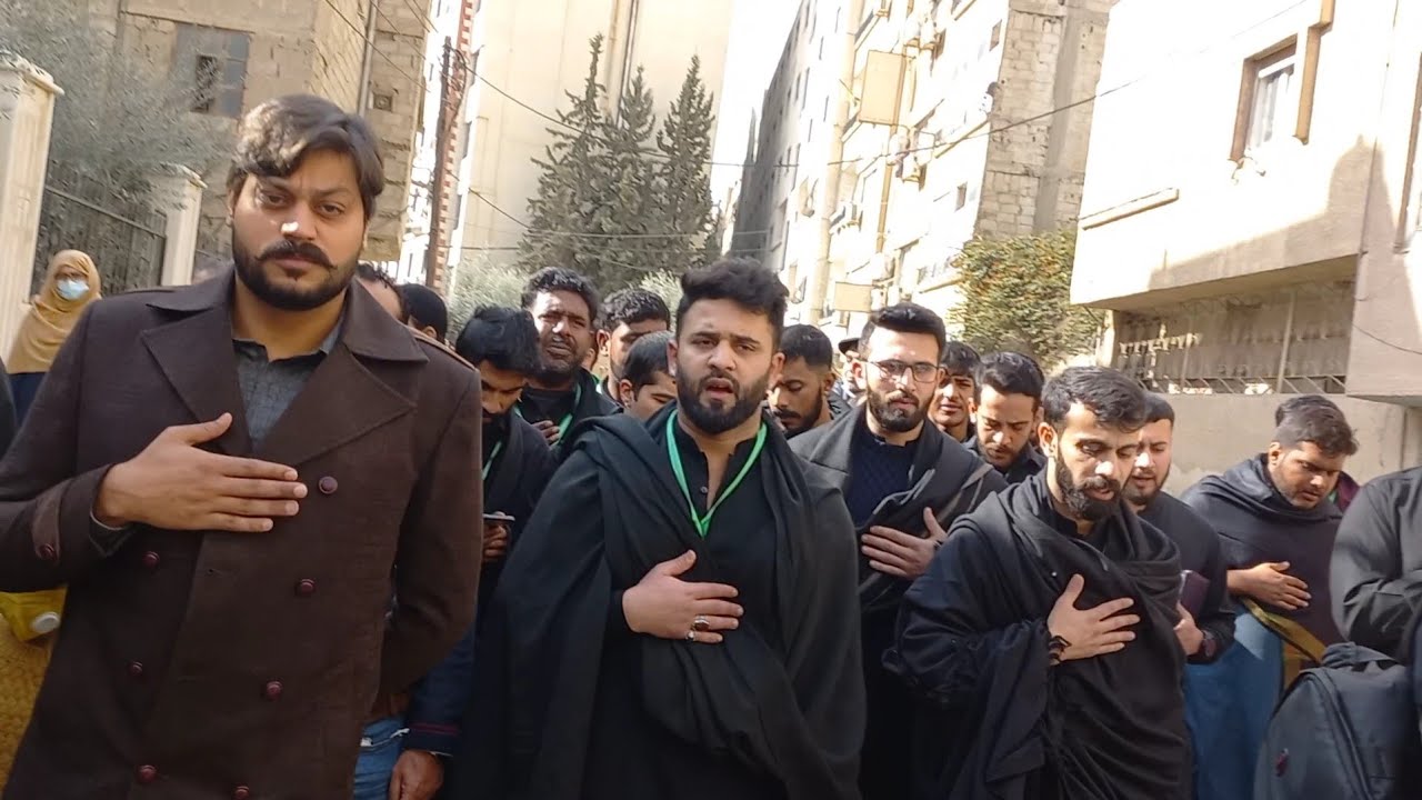 Aa ja Abbas as Tujhy -Kazmi brothers 110 - shaam 2022....3.  jamadiusani