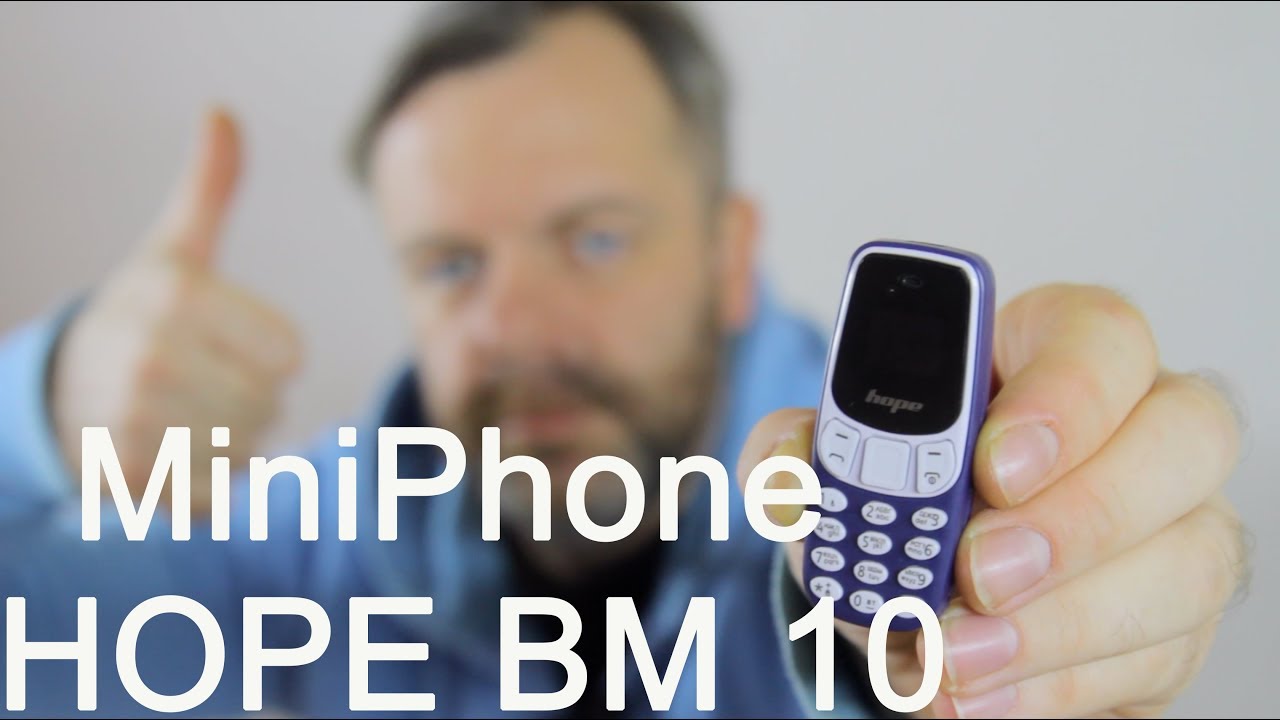 Обзор мини телефона Hope BM 10