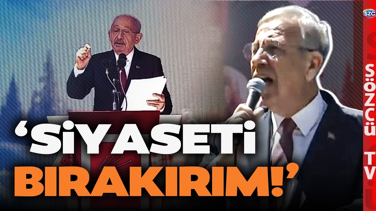 Mansur Yavaş 'Bu Oyunu Bozalım' Dedi Meydanı İnletti! Ankara'da Sıcak Saatler