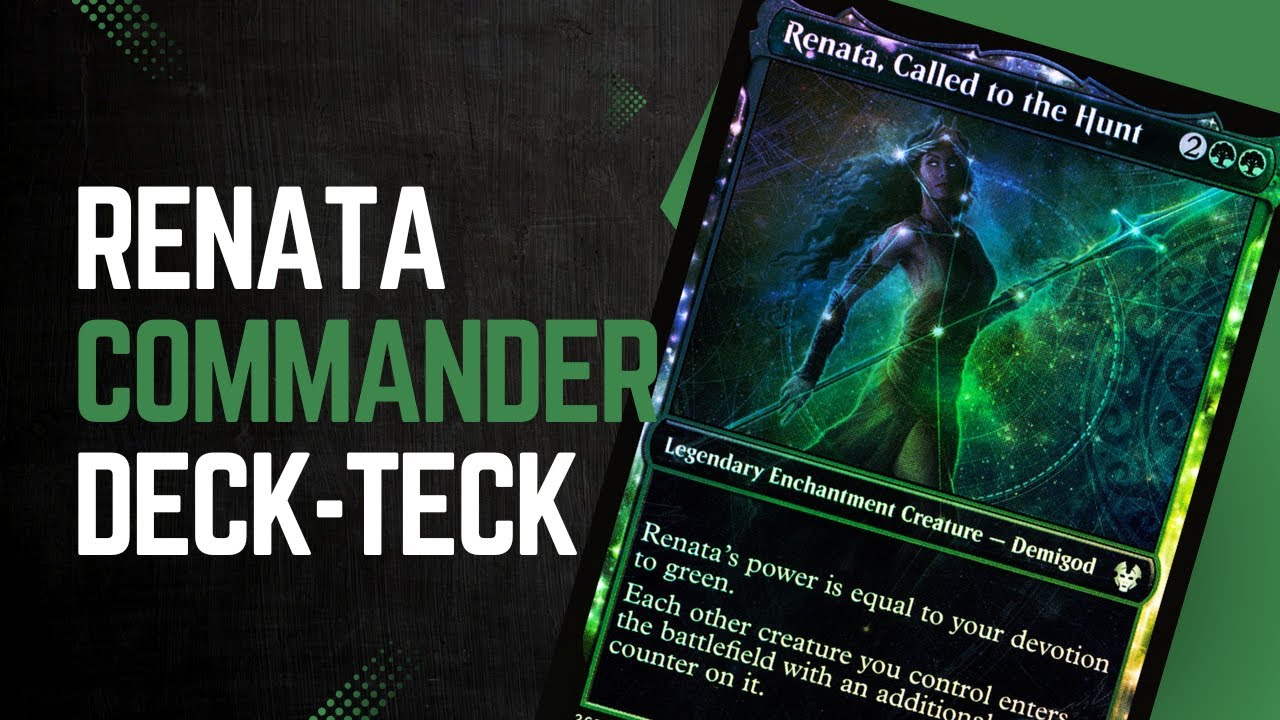 Renata Commander Deck Tech! Must See! MTG!!!
