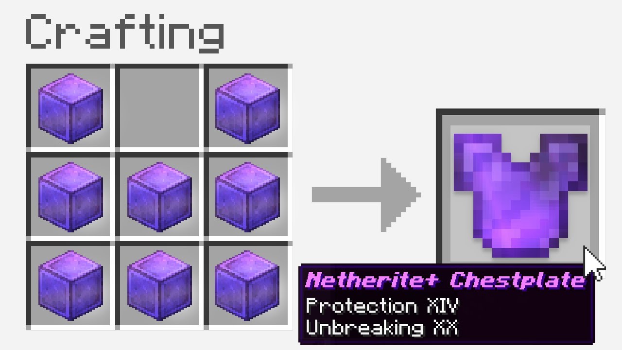 Minecraft UHC but you can craft NETHERITE BLOCK armor...
