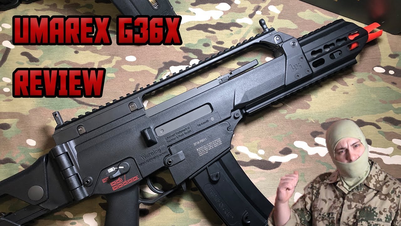 H&K Licensed Airsoft G36x By Umarex, Ares, and Evike? Airsoft G36 Review and How to Disassemble