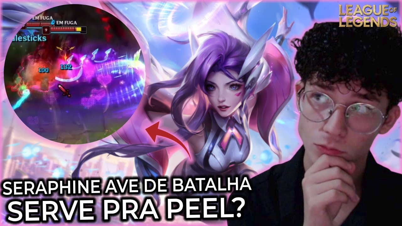 JOGANDO COM A SERAPHINE AVE DE BATALHA + BUILD PRA PEEL