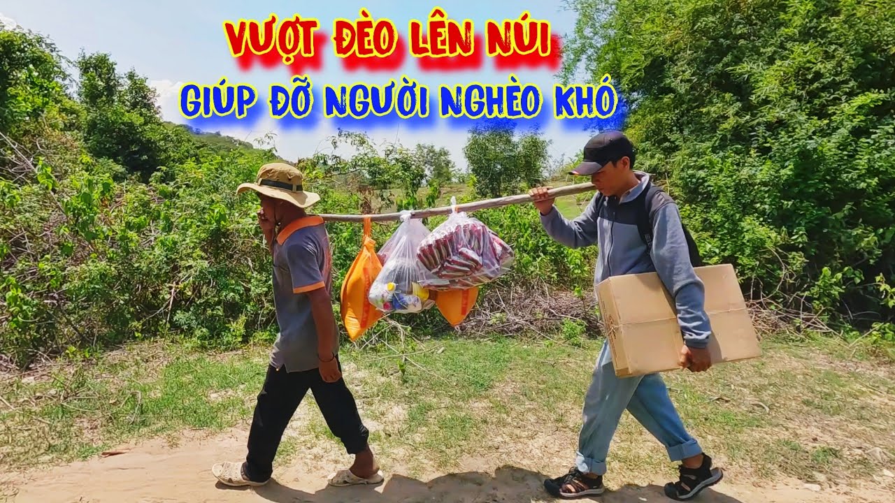 HÀNH TRÌNH vượt dốc đá, rinh vác MÓN QUÀ cứu đói, giúp người nghèo - tập 1066