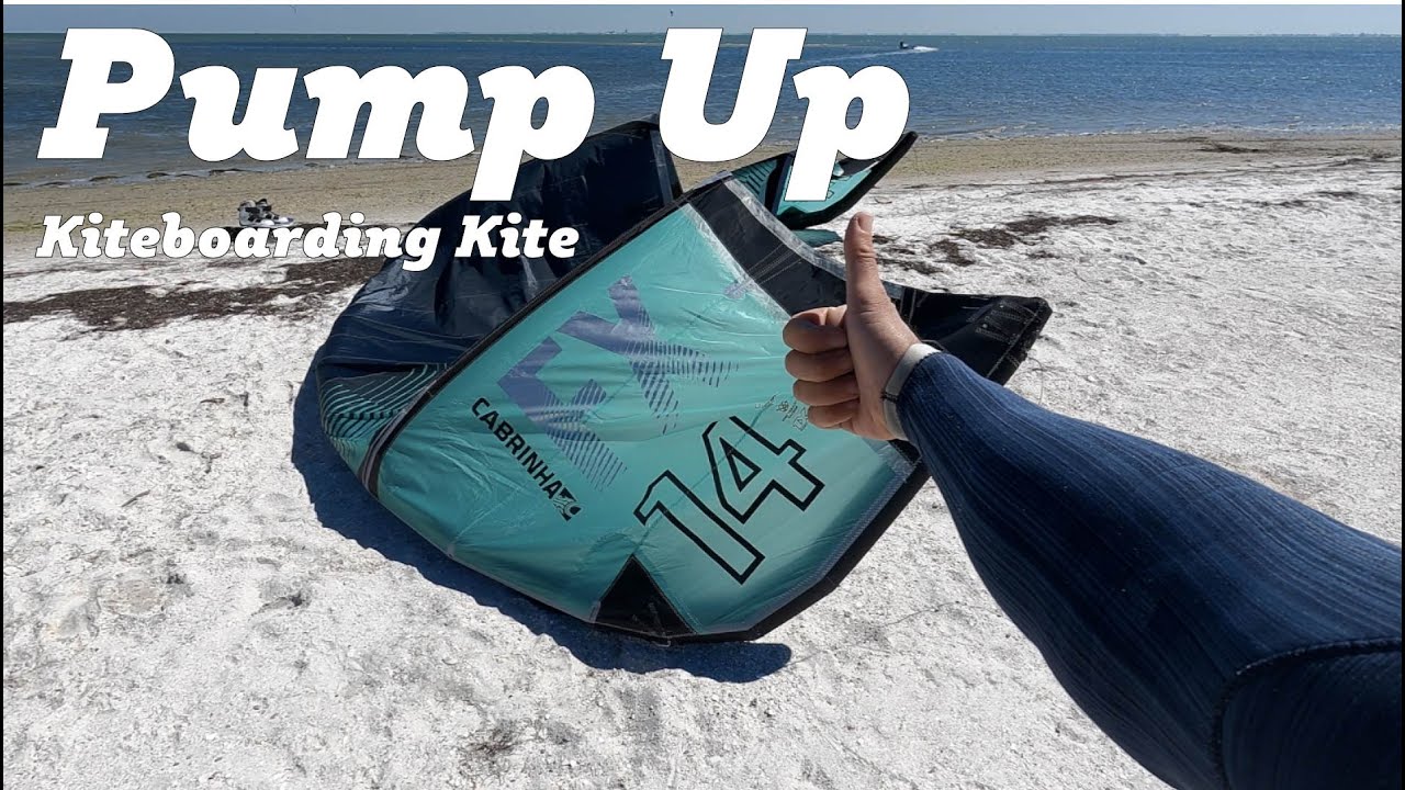 How to Pump Up a Kiteboarding Kite