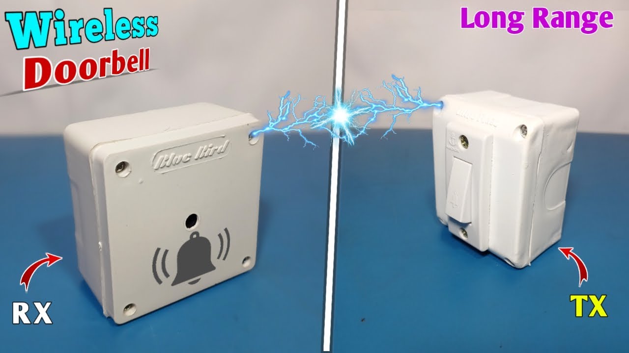 How to Make Wireless Doorbell at Home | Diy Long Range Wireless Doorbell