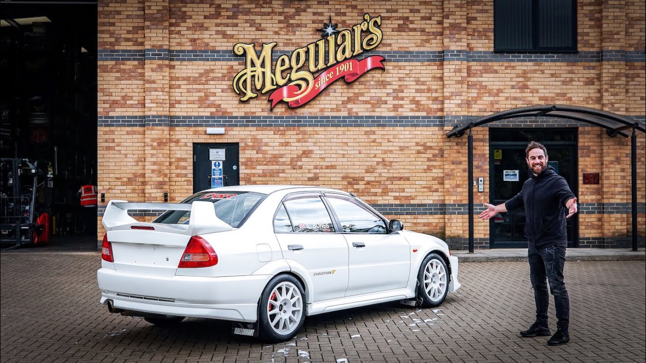 The CLEANEST Mitsubishi Evo 5RS? WOW Meguiar's HQ DETAIL