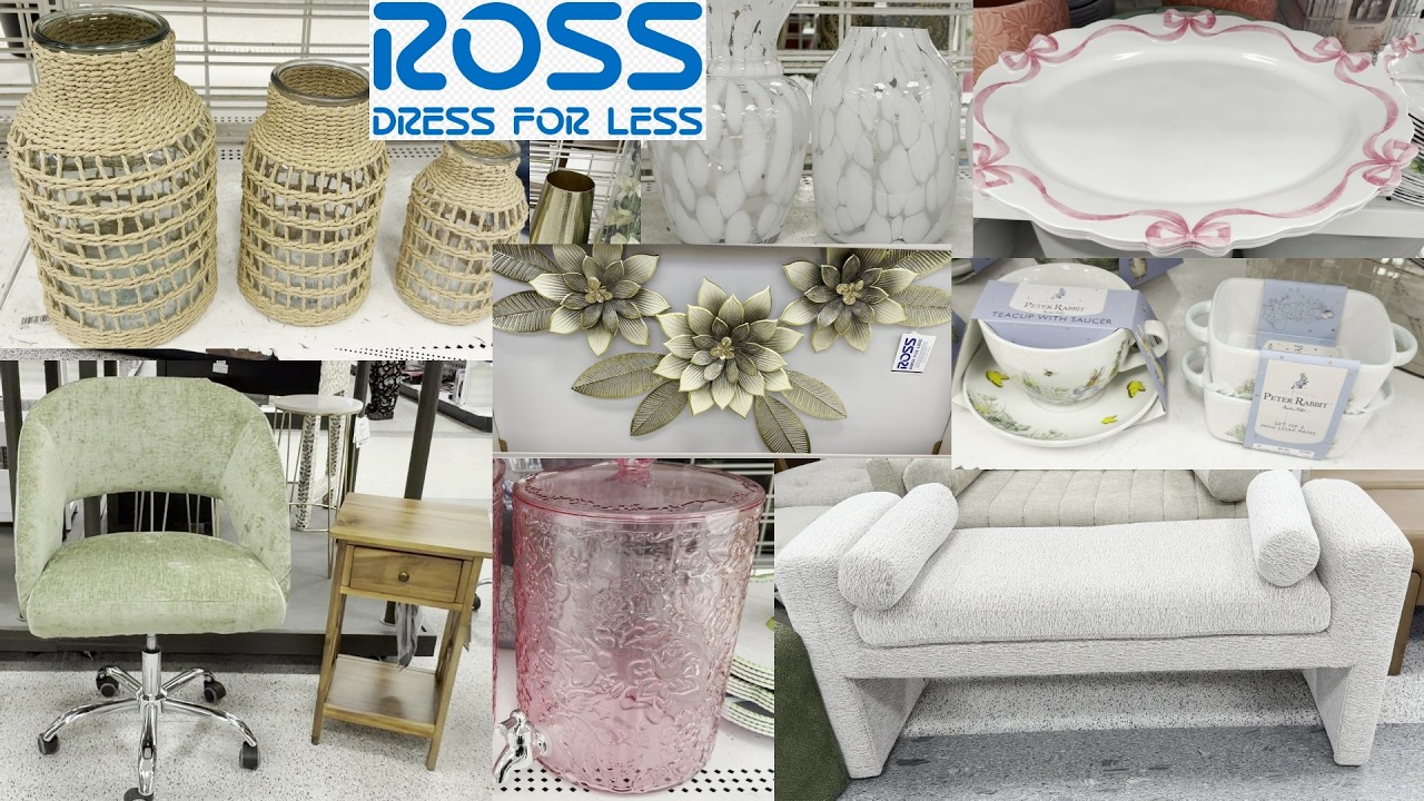 NEW FINDS AT ROSS |Home Decor*Shop With Me | |Store Walkthrough |shopping 2026|Ross shopping