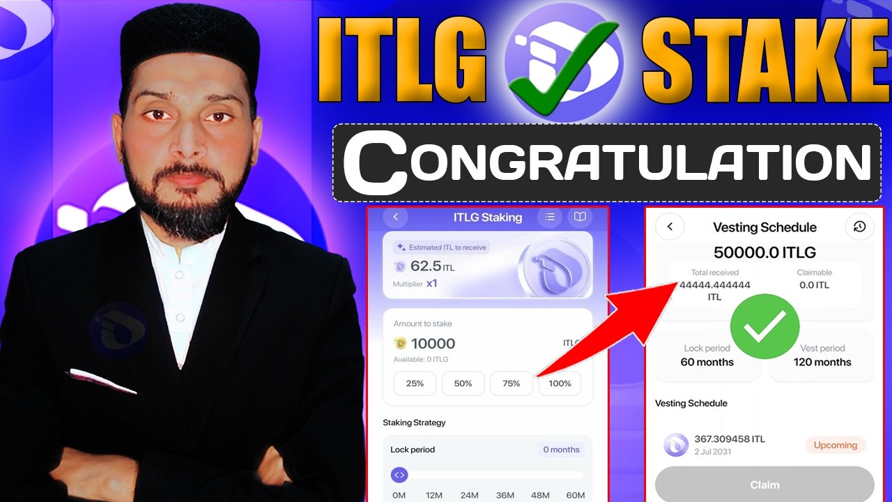 How to Stake ITLG Coin in Interlink Network? | Last Chance | Last Step Before Migration!