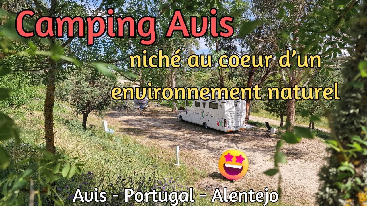 Le camping Avis niché au cœur d'un environnement naturel, au Portugal en Alentejo